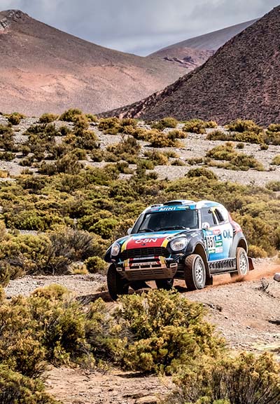 Mini crossing Andes Dakar 2016