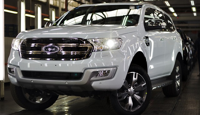 Ford Everest production starts in South Africa