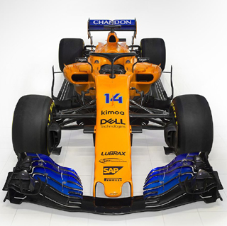 McLAREN 2018 F1 CAR: Image: McLaren